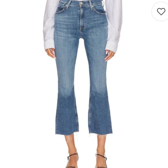 CITIZENS OF HUMANITY Jeans Boot Cut Isola High Waist Med Wash Blue Size 25 - Picture 6 of 13